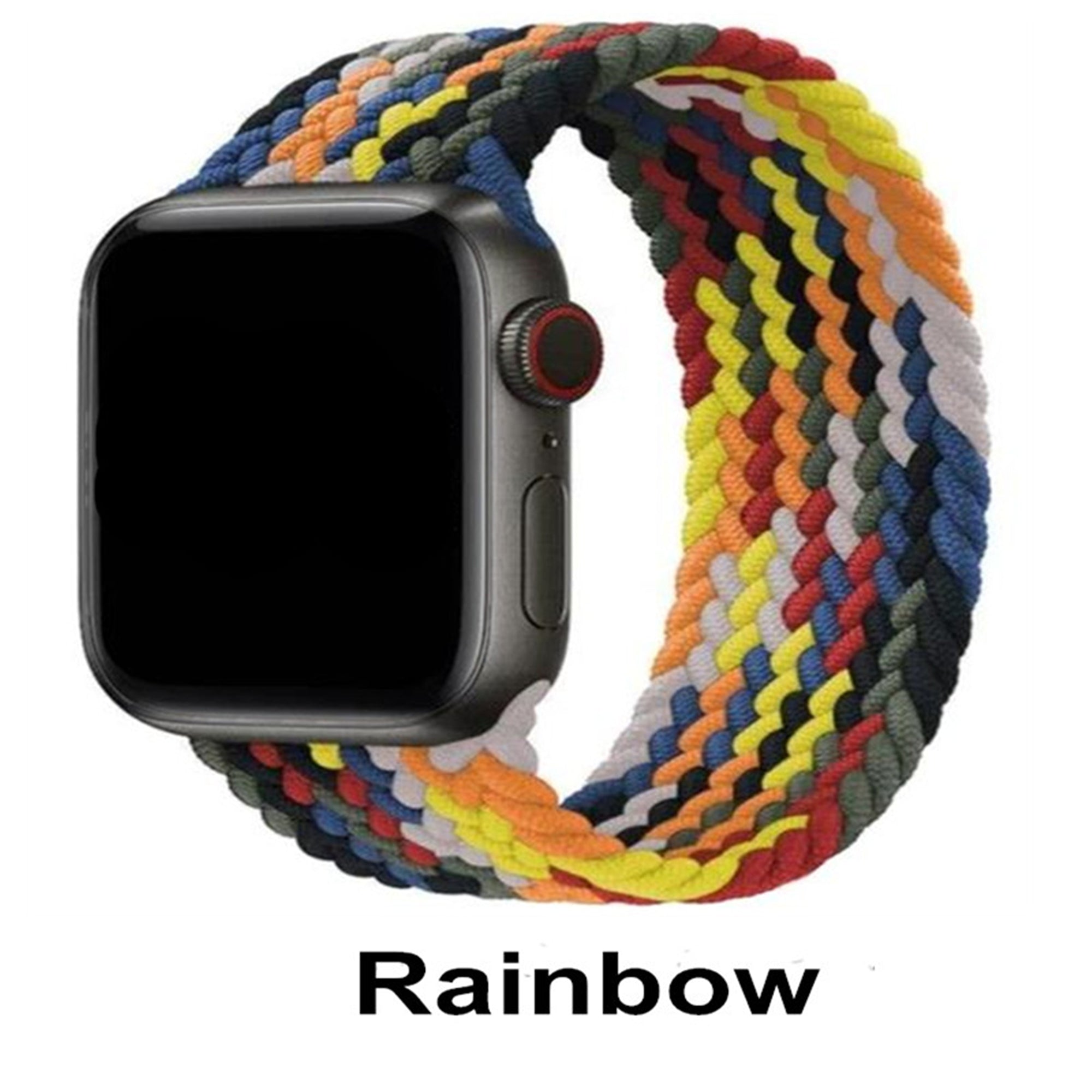 Bracelet de remplacement tressé à boucle solo pour Apple Watch iWatch Bracelet de remplacement tressé à boucle solo pour Apple Watch iWatch